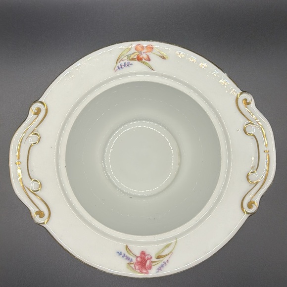 Vintage Aladdin "Garland" Pattern Sugar Bowl w/ Lid - Picture 2 of 5